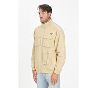 PUMA Giubbotti Uomo Nero Giacca a vento Giacca a vento cargo T7 Autunno inverno