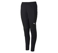 Puma Goalkeeper Pants Jr, Pantaloni da Portiere Unisex Bambini, Black Black, 128