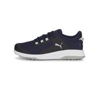 Puma Golf Fusion Grip - Scarpe da Golf da Uomo, Puma Navy/Puma Silver/Quiet Shade, 41 EU