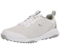 Puma Golf Fusion PRO Extra Wide, Puma Bianco/Puma Silver/High Rise, 46 EU