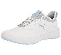 Puma Golf Ignite Malibu Wmns Scarpe da Golf da Donna, White Silver/Lucite, 42, Bianco Argento/Lucite, 41 EU