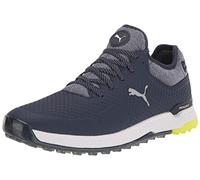 PUMA GOLF Proadapt Alphacat, Scarpe da Golf Uomo, Peacoat Puma Silver Safety Yellow, 42 EU
