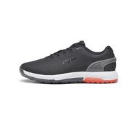 Puma Golf Sneaker Alphacat Nitro Uomo, Black-Quiet Shade-Rosso Blast, 44 EU