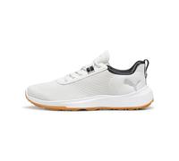 PUMA Golf Sneaker Sportive da Uomo Fusion Crush, Grigio Piuma-Nero, 48 EU