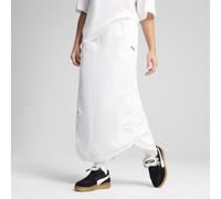 PUMA Gonna lunga in tessuto WARDROBE ESS da donna, Abbigliamento, Bianco, S S