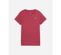 T-shirt Puma Graphics Train Concept manica corta rosa scuro donna - L