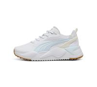 PUMA GS-X Efekt Women's Golf Scarpe, Scarpe, Bianco/Warm Bianco/Icy Blu, 41 41