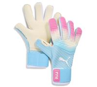PUMA Guanti da portiere FUTURE Pro RE-CHARGE per ragazzi, Accessori, Sunset Rosa/Hero Blu/Bianco, 9.5 9.5