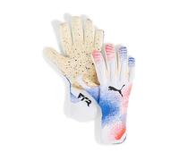 PUMA Guanti da portiere FUTURE Ultimate NC 8, White Glowing Red Ultra Blue