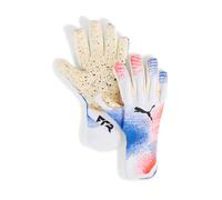 PUMA Guanti da portiere FUTURE Ultimate NC, Accessori, Bianco/Glowing Rosso/Ultra Blu, 7 7