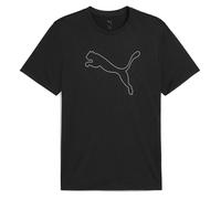 T-shirt Puma Tad Essential Heather manica corta nero - M