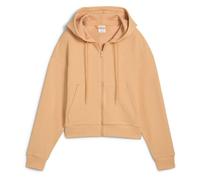 PUMA Her Comfort Cropped Full Zip Sweatshirt L, beige, L