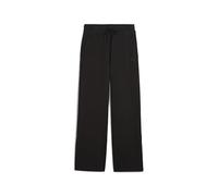PUMA Her Comfort High-Waist Straight Pants, Pantaloni Lavorati a Maglia Donna, PUMA Black, L