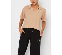 Puma - Her Polo Tee Beige - Abbigliamento S Beige