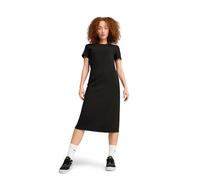 PUMA Her Short Sleeve Dress Vestito Casual, Nero Ss25, L Donna