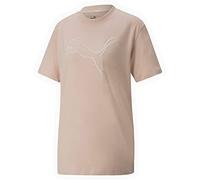 PUMA Her Tee Maglietta, Rosa Quarzo, L Donna