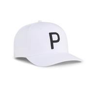 PUMA Heritage P Tech Golf Cap Men, Accessori, Bianco Glow/Nero, Adult Adult