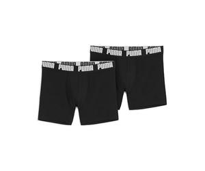 Puma Herren Boxer Boxershorts Shorts Unterhosen Comfort Stretch 10er Pack, Farbe:Schwarz, Größe:XL, Artikel:-001 Black/Black