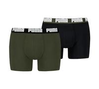 Puma Herren Boxer Boxershorts Shorts Unterhosen Comfort Stretch 2er Pack, Wäschegröße:L, Artikel:-012 Forest Night
