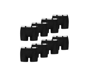 Puma Herren Boxer Boxershorts Shorts Unterhosen Comfort Stretch 8er Pack, Farbe:Schwarz, Größe:2XL, Artikel:-001 Black/Black