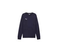 Puma Herren Teamgoal Casuals Crew Neck Sweatshirt Pullover 658592 Navy