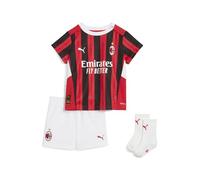 Ac Milan Puma Baby mini kit completo Neonato Rosso nero Infant Home 2024 25