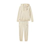 PUMA Hooded Graphic Tracksuit TUTA DA DONNA IN COTONE COL.BEIGE TG.L