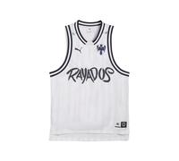 PUMA HOOPS x CF MONTERREY Basketball Jersey Men, Sport, Feather Grigio/Bianco/Aop, L L