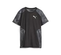 PUMA Hyperwave AOP Tee B, Camicia Bambini e Ragazzi, Black