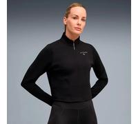 Puma X Hyrox Cloudspun Half Zip Sweatshirt Nero XL Donna