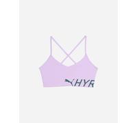 PUMA Pumax Hyrox Strappy PWRMODE 529706 - Reggiseno da donna, fresco al tatto, assorbente, ad asciugatura rapida, Lavanda chiara, S