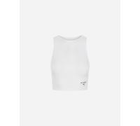 Canotta a coste cropped PUMA x HYROX da donna, Abbigliamento, Bianco, L L