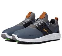 PUMA Ignite Articolare, Scarpe da Golf Uomo, Quiet Shade Team Oro Nero, 40.5 EU