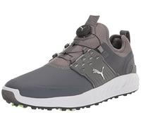 PUMA Ignite Articulate Disc Scarpe da Golf da Uomo, Quiet Shade Silver-Quiet Shade, 41 EU