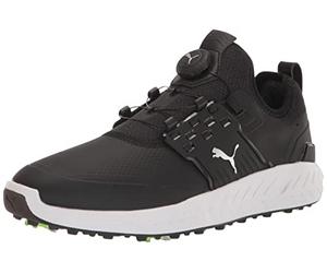 PUMA Ignite Articulate Disc, Scarpe da Golf Uomo, Nero Argento Nero, 42 EU