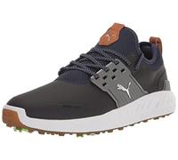 Puma Ignite Articulate Wide, Scarpe da Golf Uomo, Peacoat Silver Quiet Shade, 43 EU Larga