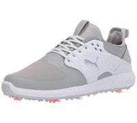 PUMA Ignite Pwradapt Caged, Scarpe da Golf Uomo, Grigio (Gray Violet Silver White), 41 EU Larga
