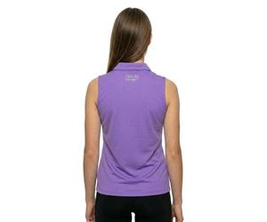 Puma Individual Sleeveless Polo Viola XS Donna