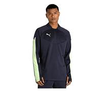 PUMA Individualfinal 1/4 Zip Top, Sudore Uomo, Luce frizzante Notturna parigina, XL