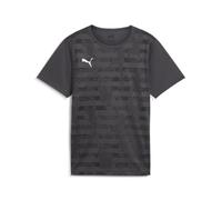 PUMA individualRISE Graphic Jersey Jr, Maglie Bambino, Asphalt, 128