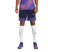 PUMA individualFINAL Shorts - Pantaloncini Lavorati a Maglia Uomo, Club Navy-Dark Amethyst, 659584 XXL