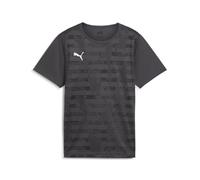 PUMA individualRISE Graphic Jersey Jr, Maglie Bambino, Asphalt, 164