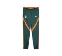 PUMA Ivory Coast 2025 Pre-match Woven Pants Men, Sport, Dark Myrtle/Rickie Arancione, L L