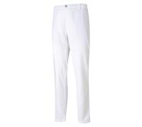 PUMA Jackpot 5 Pocket Pant Pantaloni da Golf, Bianco Brillante, W38 / L32 Uomo