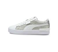 PUMA Jada Snake Premium, Scarpe da Ginnastica Donna, Beige Silver White, 37 EU