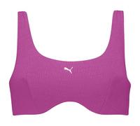 PUMA Jaquard Scoop Bikini Top, Lilla, S Donna