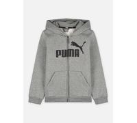 Puma - Jr Ess Logo Fz Hoody Fl Grigio - Abbigliamento 4A Grigio