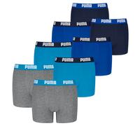 Puma Jungen Boxer Shorts 8er Pack Everyday Basic Boxers ECOM 8P, Cotone