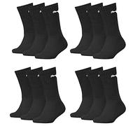 PUMA Junior Crew Socks 35-38, confezione da 12, colore: Nero
