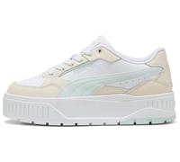 Puma Karmen II Idol - Scarpe da Ginnastica Femmina, Puma White-Peaceful Blue-Alpine Snow,